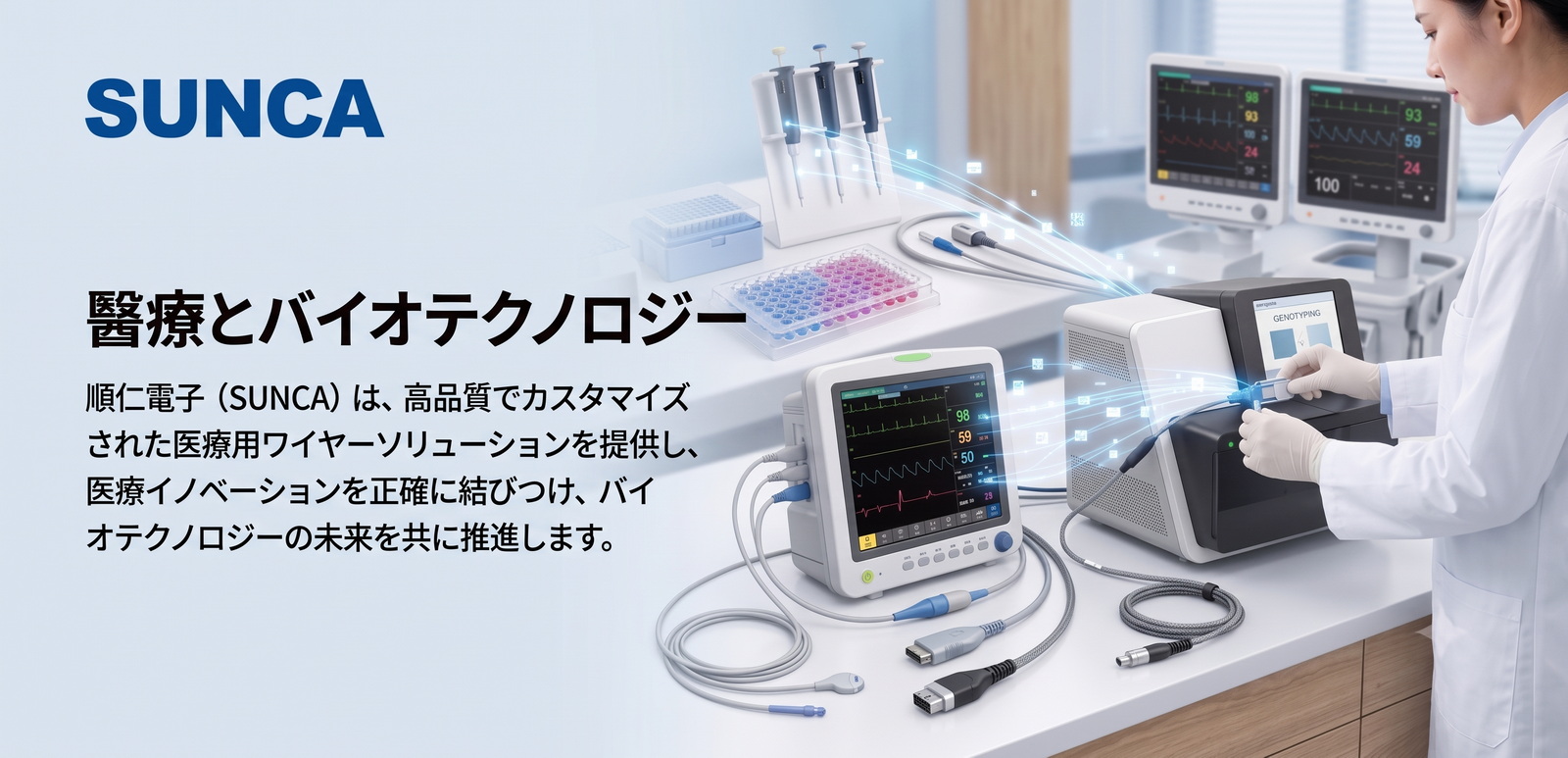 医療およびバイオテクノロジー