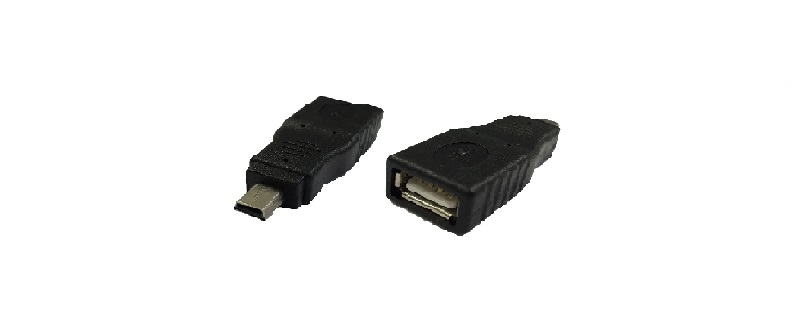 USB Aメス – Micro USB Aオス アダプタ