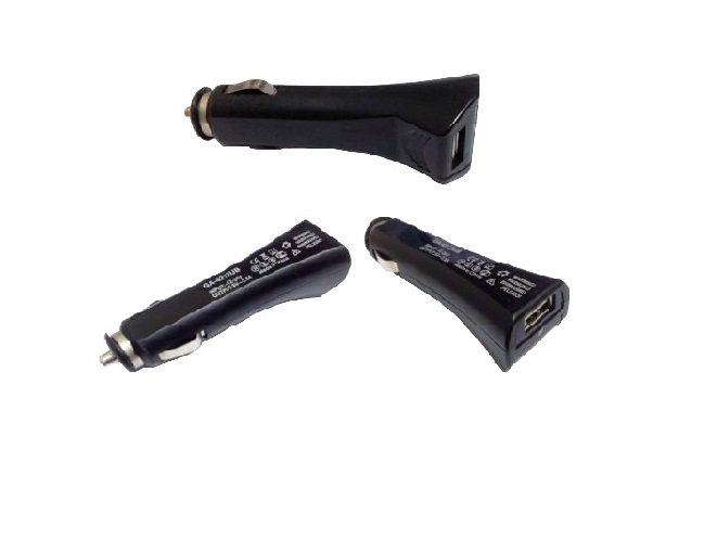 カーチャージャー – USB デュアルアングル プラグ