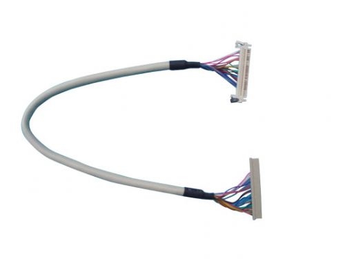 LVDS – 24ピンコネクタ – FPC ケーブル