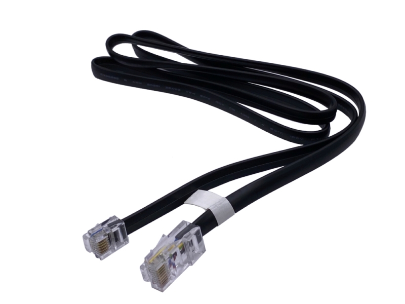 RJ11 6P6C – RJ45 8P8C ケーブル