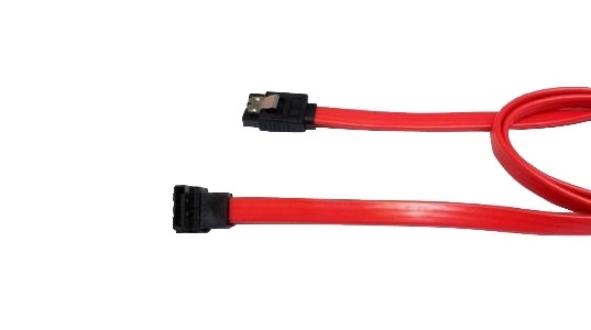 SATA ケーブル (7 ピンメス – 90度 7 ピンメス)