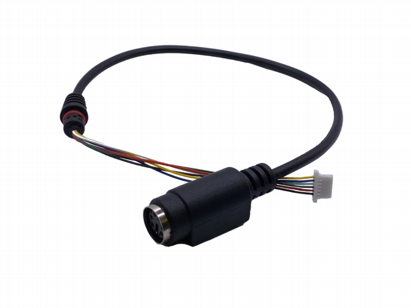 Mini DIN 6 ピンメス – SH 1.0 6 ピン ケーブル