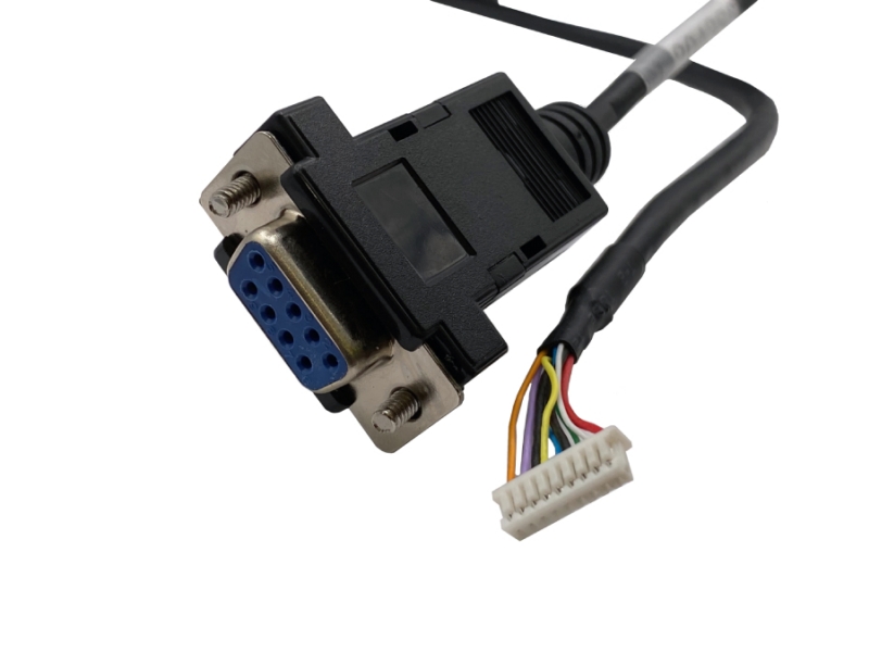 VGA ケーブル (DB 9 ピンメス – MX1.25 9 ピン)