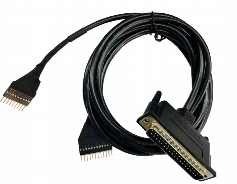 VGA ケーブル (DB 37 ピンオス – Dupont 2.54 9 ピンコネクタ + 12 ピンコネクタ)