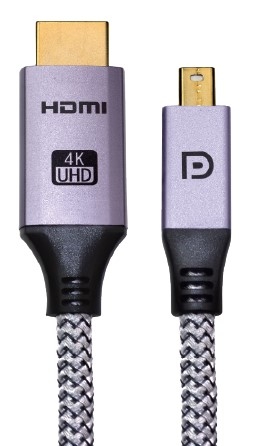 Mini DisplayPort 4K ケーブル Mini DisplayPort – HDMI