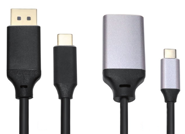 DisplayPort 1.4 8K/4K ケーブル DisplayPort – USB Type C