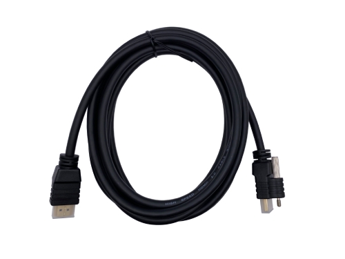 HDMI オス – オス スクリューロック付