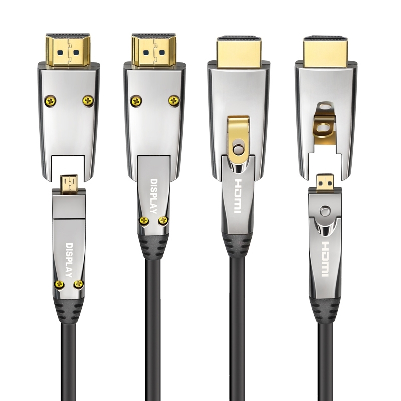 Premium High Speed HDMI® Cable 4K (Micro HDMI) 光ファイバケーブル