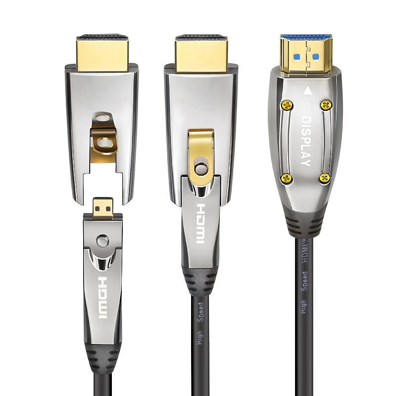 Premium High Speed HDMI® Cable 4K 光ファイバケーブル HDMI – Micro HDMI