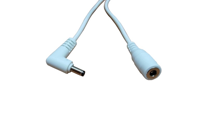 DC 電源ケーブル DC5521 オス – メス