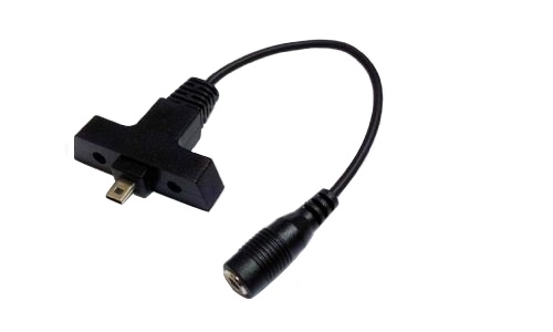 DC 電源ケーブル Mini USB Type A – DC5521 ジャック