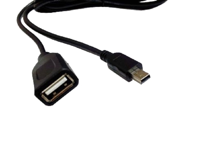 USB ケーブル A メス – Mini USB B