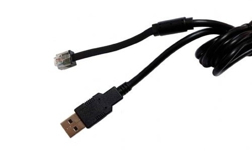 USB ケーブル A オス – RJ11 6P2C