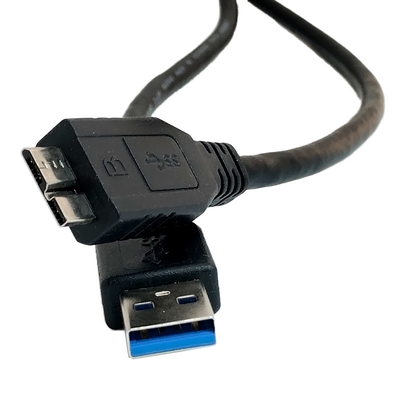 USB 3.0 ケーブル Aオス – Micro USB B オス