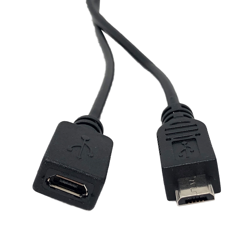 Micro USB ケーブル B オス – Micro USB B メス