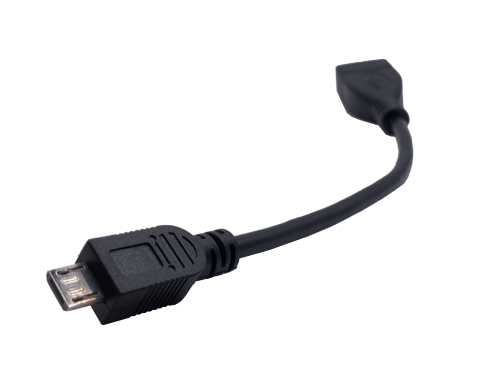 USB ケーブル A メス – Micro USB B オス (OTG)