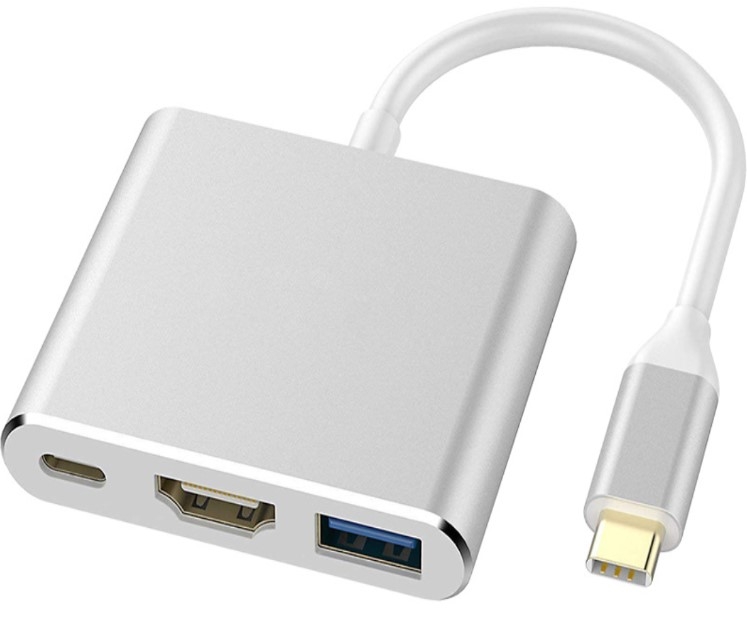 USBハブ – USB Type C to HDMI + USB 3.0 + USB PowerDelivery